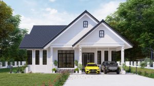 Model Rekabentuk Banglo MEGSB B70-DE White Rose Cottage (Type B)