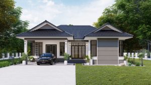 Model Rekabentuk Banglo MEGSB B71-DE Villa Azzalea (Type F)