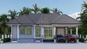 Model Rekabentuk Banglo MEGSB B72-DE Villa Ammara Garden (Type A)