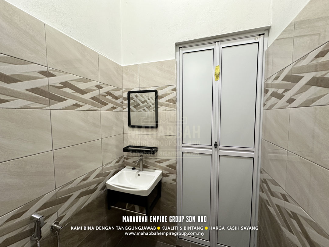 Bilik Air Kedua - Potfolio MDH03-E03 Villa Nuha (Type C) siap dibina di Mukim Maka, Kelewek Tanah Merah Kelantan