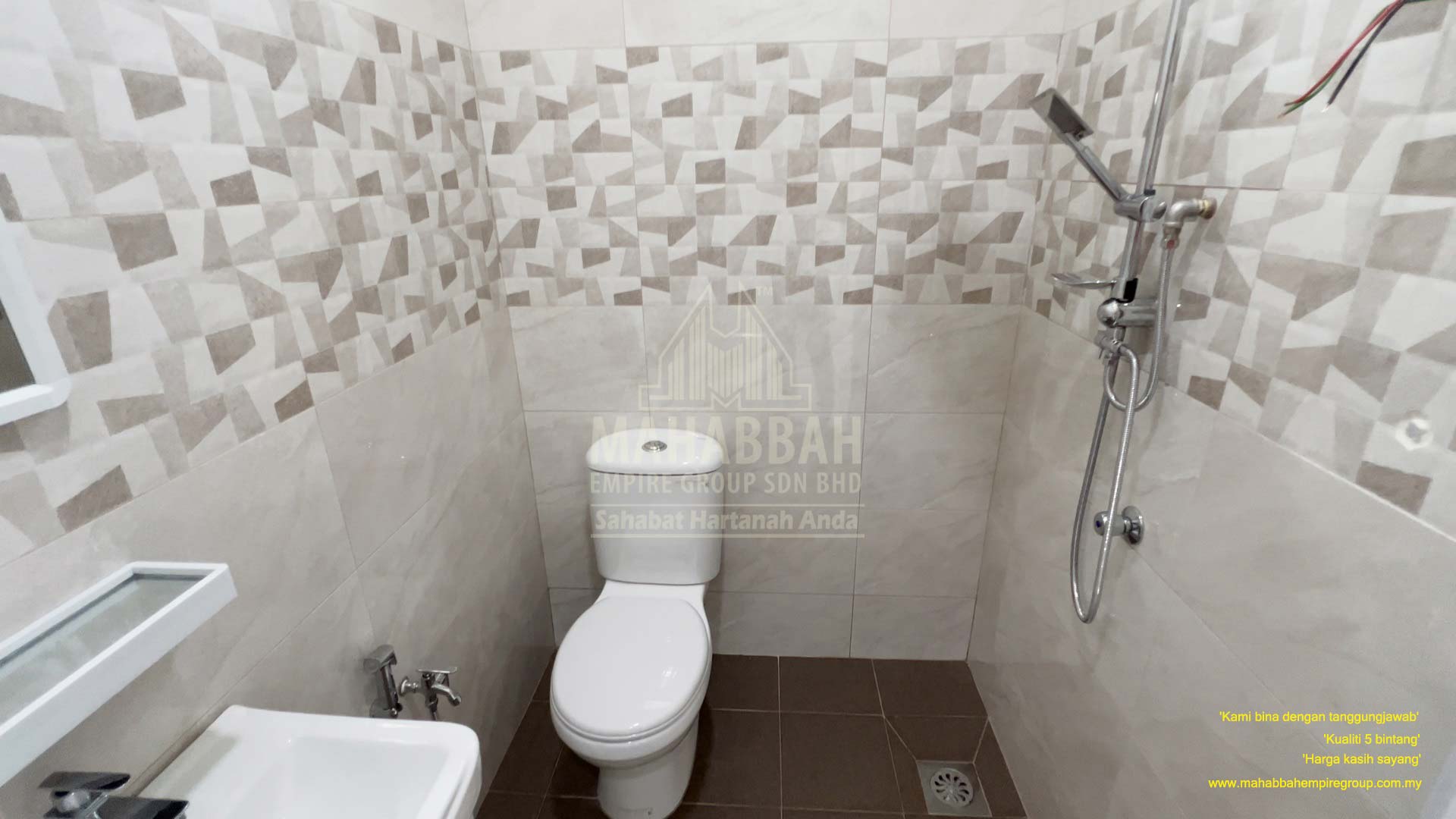 Bilik Air Utama PT4794 Villa Chinta (Type A) Padang Pak Amat Pasir Puteh Kelantan