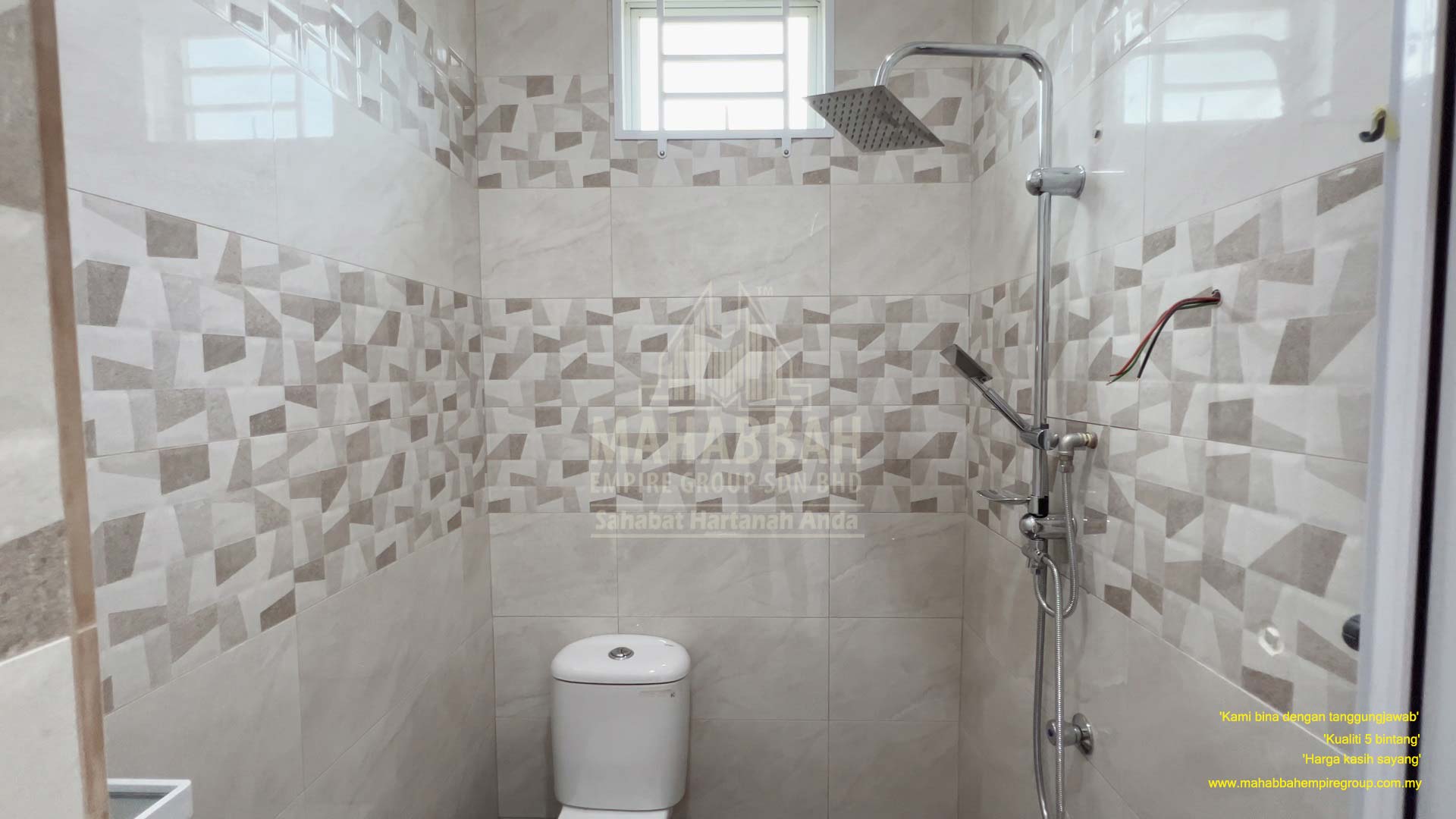 Bilik Air Utama PT4794 Villa Chinta (Type A) Padang Pak Amat Pasir Puteh Kelantan