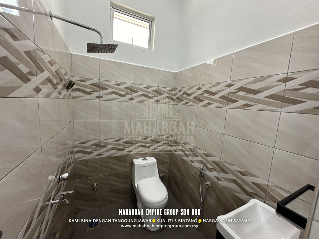 Bilik Air Utama - Potfolio MDH03-E03 Villa Nuha (Type C) siap dibina di Mukim Maka, Kelewek Tanah Merah Kelantan