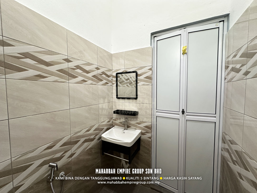 Bilik Air Utama - Potfolio MDH03-E03 Villa Nuha (Type C) siap dibina di Mukim Maka, Kelewek Tanah Merah Kelantan