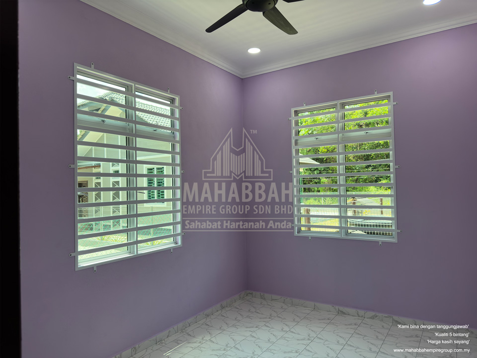 Bilik Kedua Rumah Banglo Villa Sophia (Type A) di Kelewek Tanah Merah