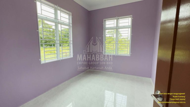 Bilik Tidur Ketiga PT4794 Villa Chinta (Type A) Padang Pak Amat Pasir Puteh Kelantan