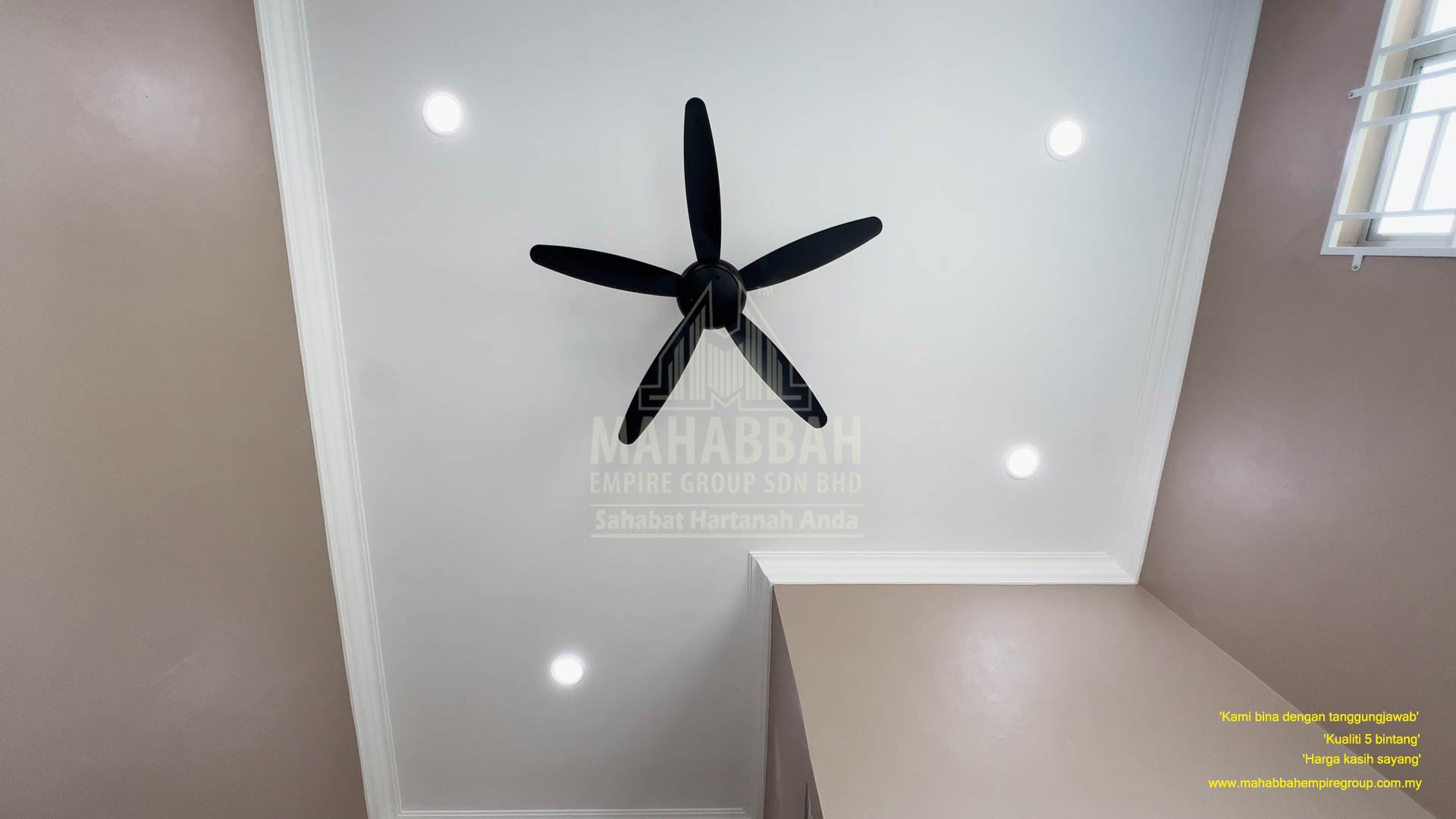 Bilik Tidur Utama PT4794 Villa Chinta (Type A) Padang Pak Amat Pasir Puteh Kelantan