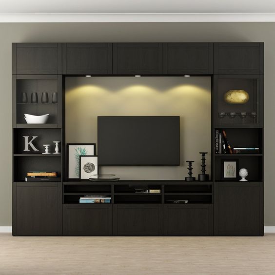 Rekabentuk Rak & Kabinet TV Moden & Elegen