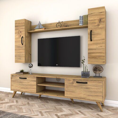 Rekabentuk Rak & Kabinet TV Moden & Elegen