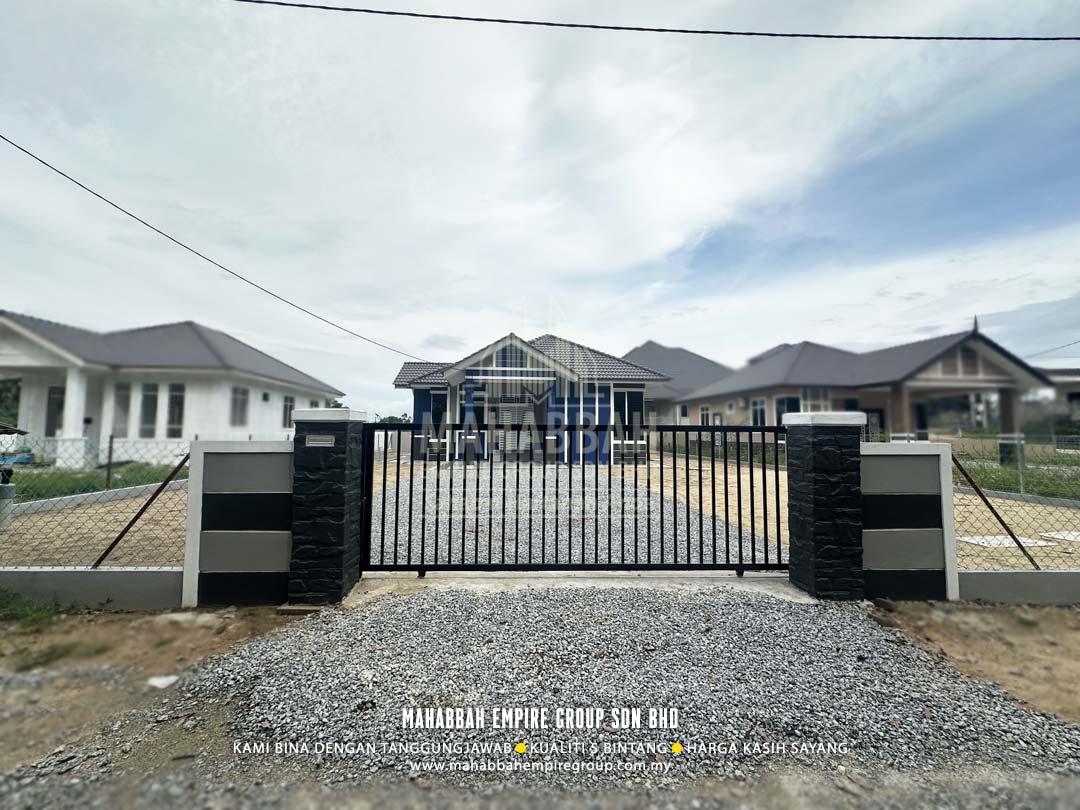 Luar Rumah Portfolio PT3250 MDH03-E03 Villa Nuha (Type D) Tebing Tinggi Tanah Merah