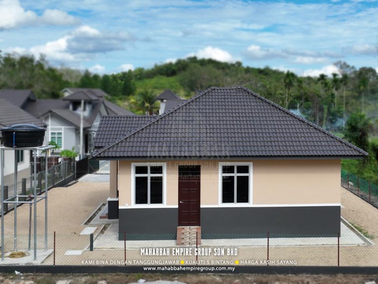 Luar Rumah - Potfolio MDH03-E03 Villa Nuha (Type C) siap dibina di Mukim Maka, Kelewek Tanah Merah Kelantan
