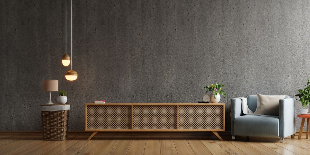 Industrial Living Room Concept