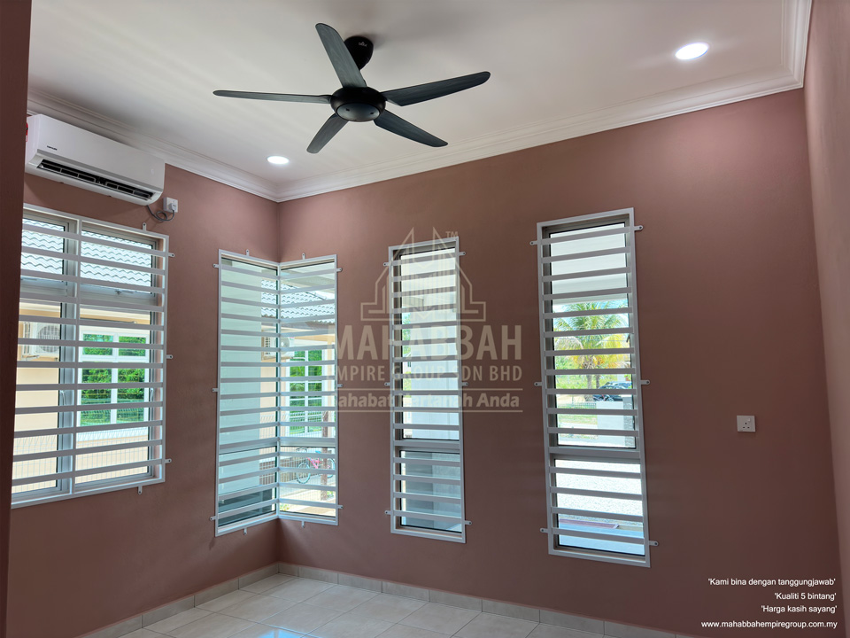 Bilik Tidur Utama Rumah Banglo Villa Sophia (Type A) di Kelewek Tanah Merah