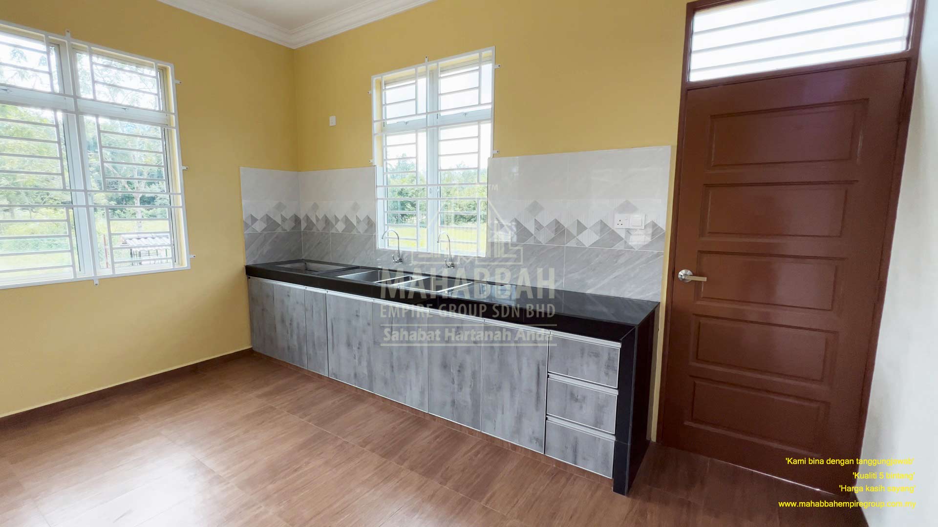 Ruang Dapur PT4794 Villa Chinta (Type A) Padang Pak Amat Pasir Puteh Kelantan