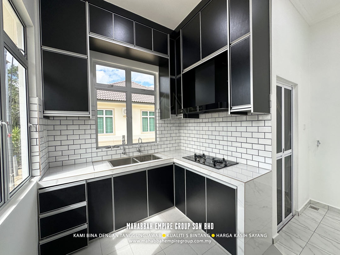 Ruangan Dapur - Potfolio MDH03-E03 Villa Nuha (Type C) siap dibina di Mukim Maka, Kelewek Tanah Merah Kelantan