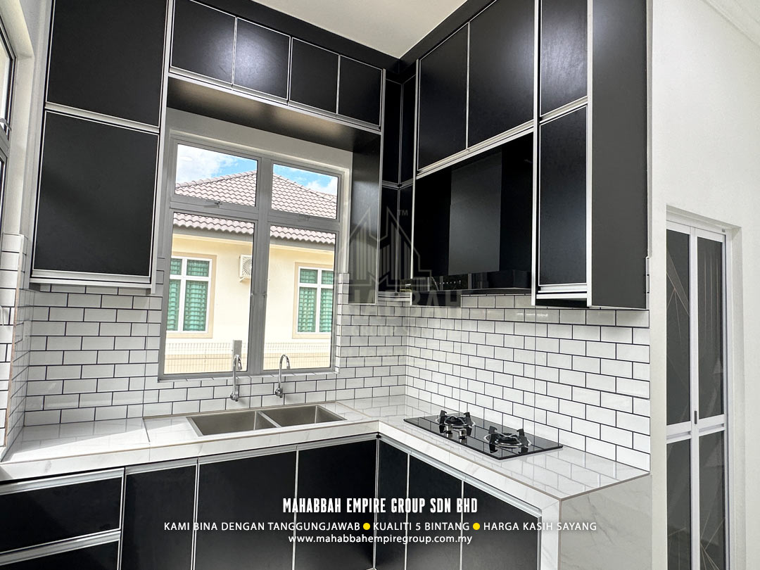 Ruangan Dapur - Potfolio MDH03-E03 Villa Nuha (Type C) siap dibina di Mukim Maka, Kelewek Tanah Merah Kelantan