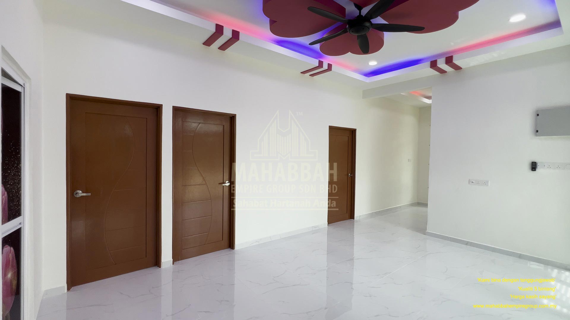 Ruang Keluarga PT4794 Villa Chinta (Type A) Padang Pak Amat Pasir Puteh Kelantan