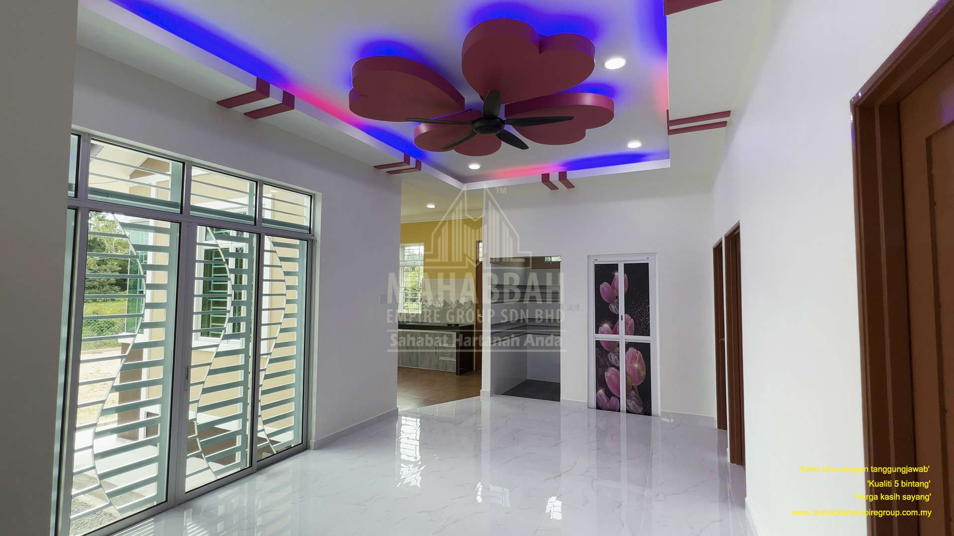 Ruang Keluarga PT4794 Villa Chinta (Type A) Padang Pak Amat Pasir Puteh Kelantan