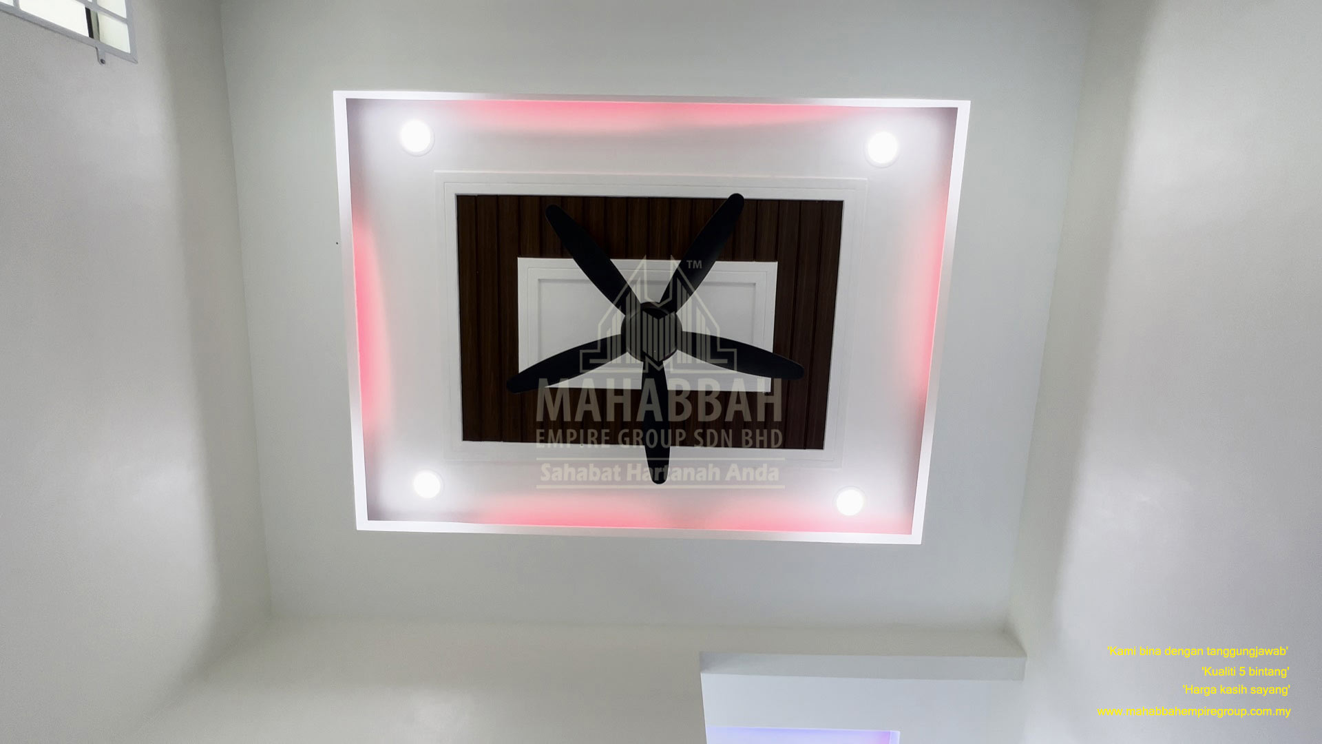 Ruang Tamu PT4794 Villa Chinta (Type A) Padang Pak Amat Pasir Puteh Kelantan