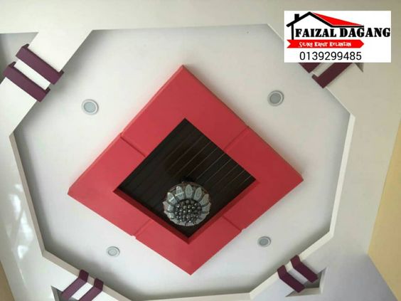 Trend terkini dekorasi siling rumah - siling kapur